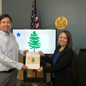 Viles Arboretum Inspires Design of Maine's Potential New Flag